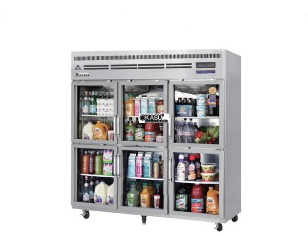 tu mat dung 6 canh kinh everest b190h-6rrrs-e hinh 0