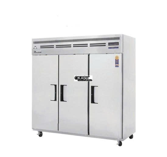 tu dong mat dung 3 canh inox everestref b190-3rrfs-e hinh 0