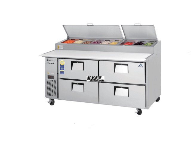 ban pizza 4 ngan keo everest b180ps-4rros-e hinh 0