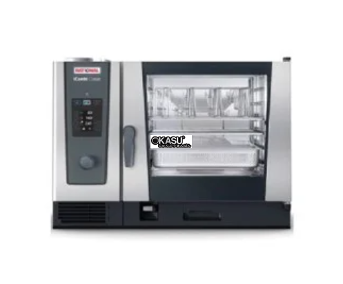 lo hap nuong da nang 6 khay gn2/1 rational icc 6-2/1 e hinh 0