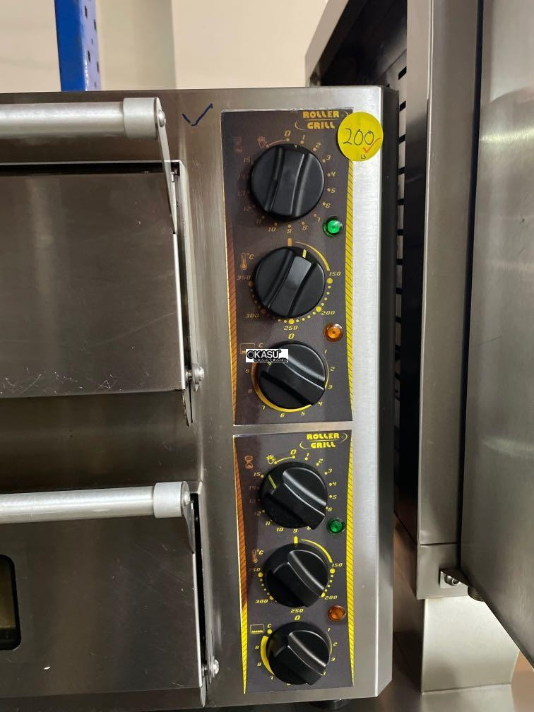 lo nuong pizza 2 tang roller grill pz430d hinh 1