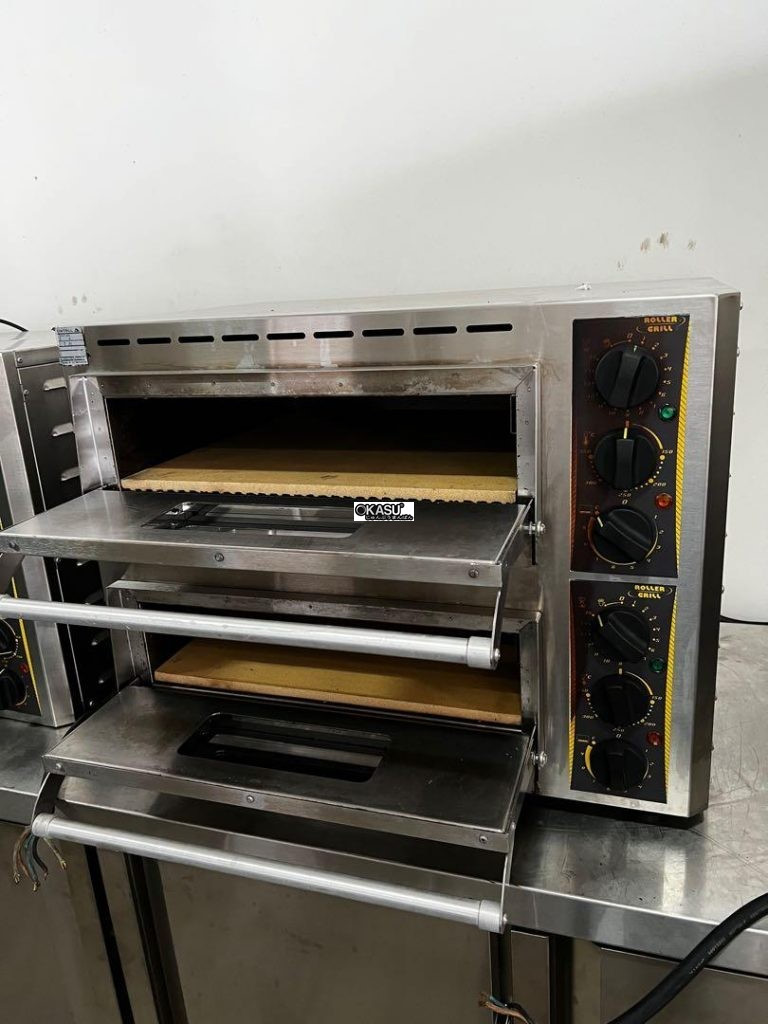 lo nuong pizza 2 tang roller grill pz430d hinh 0