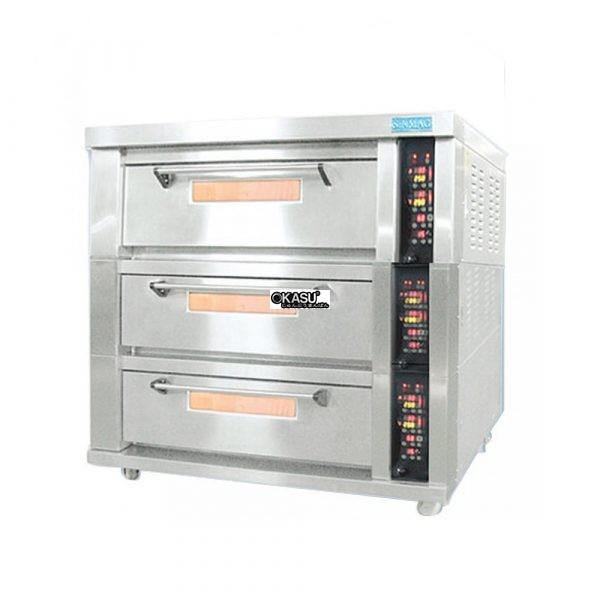 lo nuong 3 tang 3 khay sinmag sk2-p633h hinh 0