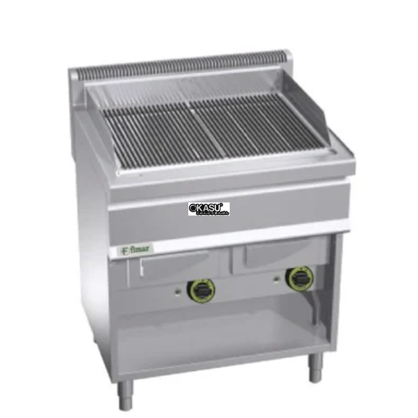 bep nuong than  dung gas combi fimar gw80 hinh 0