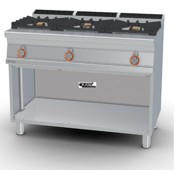 bep au 3 dau dot dung gas lotus pc3-712g hinh 0