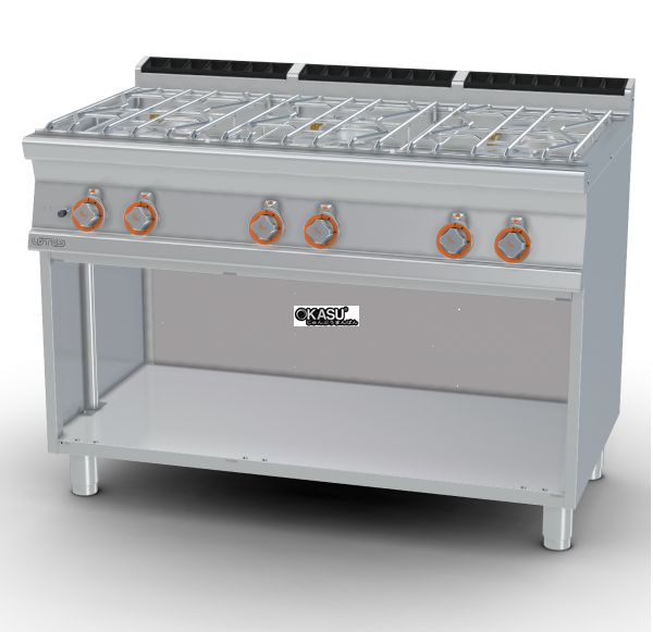 bep au 6 dau dot dung gas lotus pca-712gp hinh 0