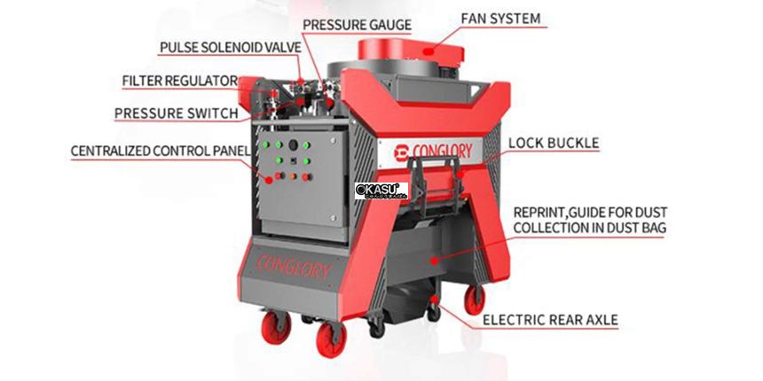 may hut bui be tong conglory cd-556b hinh 0