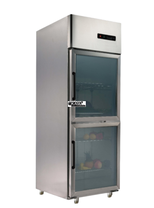 tu mat 2 canh kinh saige vwf62g-2(lam mat bang khong khi) hinh 0