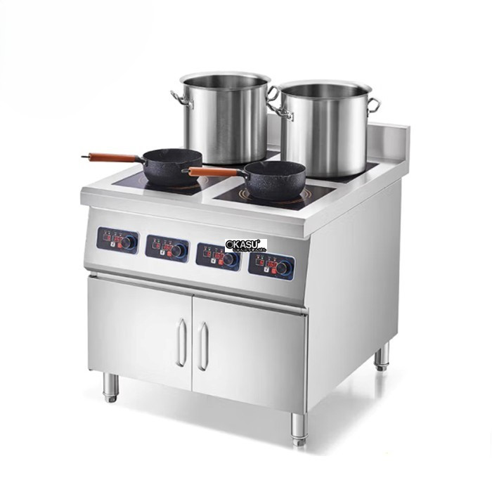 bep tu cong nghiep 4 mat co tu de do inducook id-bd4m3500w hinh 0