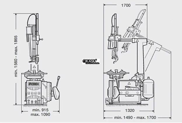 thiet bi ra vao lop tu dong a2025ll hinh 2