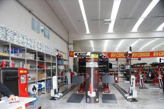 thiet bi kiem tra goc dat banh xe cong nghe robot tu do r.e.m.o. compact hinh 1