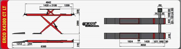 cau nang cat keo cho kiem tra goc dat banh xe erco x4300ctlt hinh 2