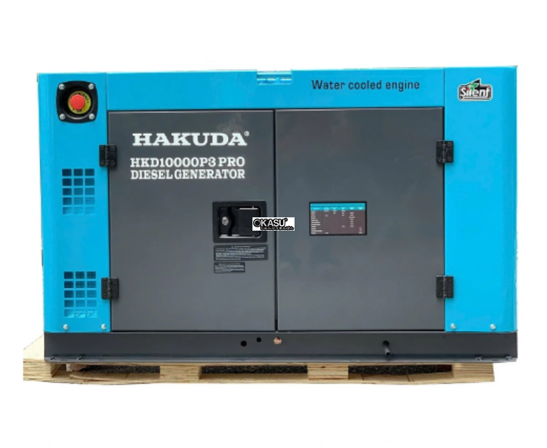 may phat dien chay dau hakuda 10kw hkd10000p3pro 3 pha sieu cach am hinh 0