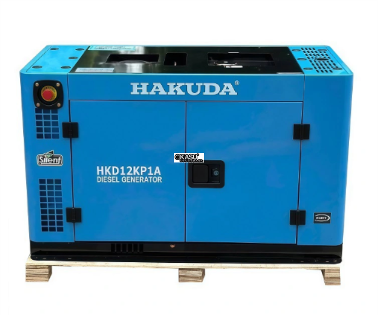 may phat dien chay dau hakuda 12kw hkd12kp1a sieu cach am hinh 0