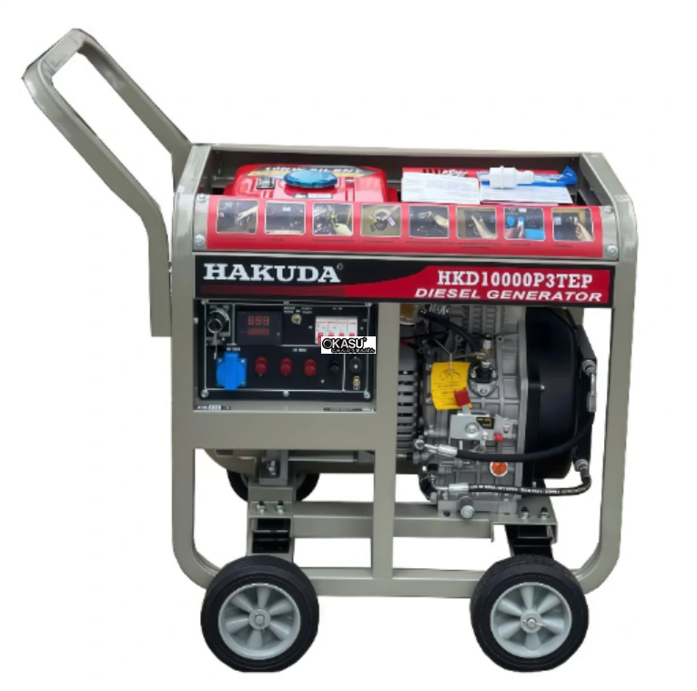 may phat dien chay dau 10kw hakuda hkd10000p3tep 3 pha hinh 0