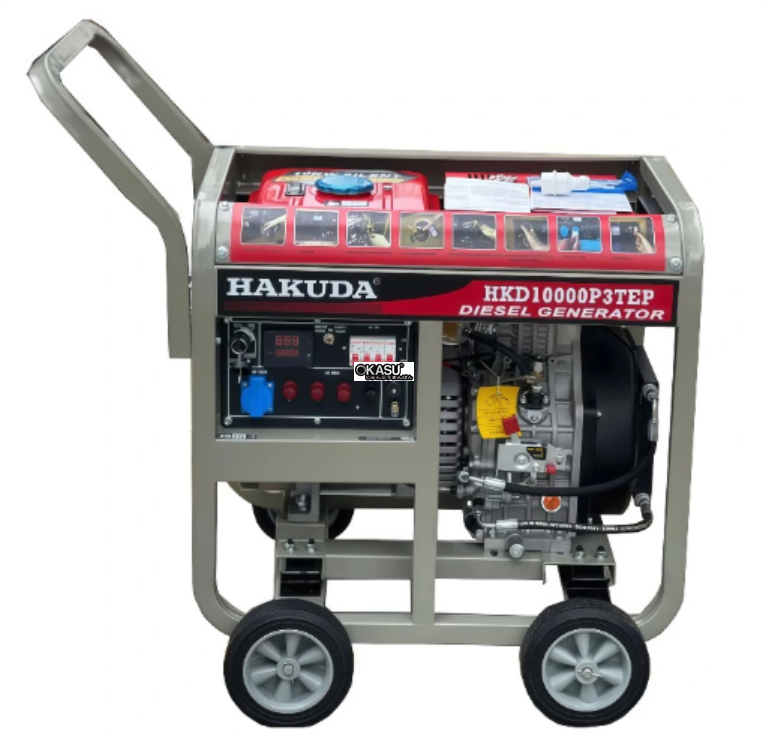 may phat dien chay dau 10kw hakuda hkd10000p3tep 3 pha hinh 0
