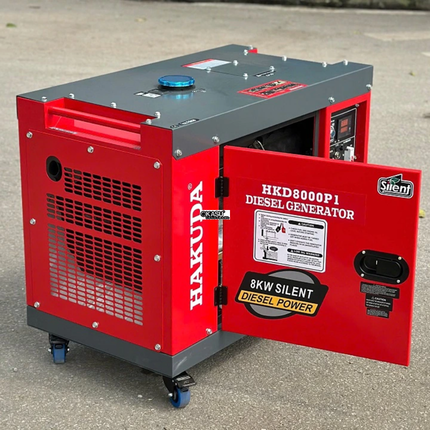 may phat dien chay dau hakuda 8kw hkd8000p1 hinh 0