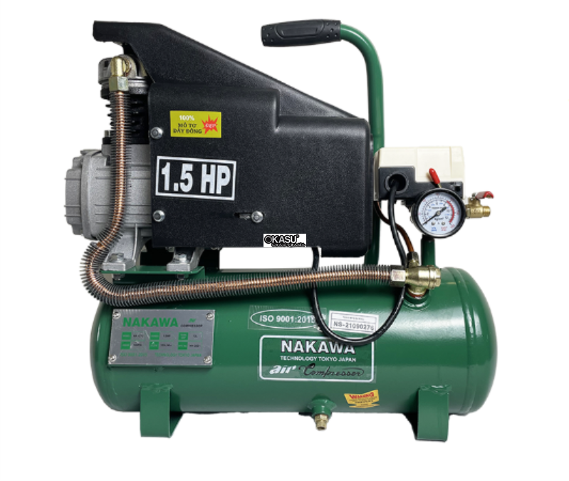 may nen khi co dau lien truc 1.5hp 12l nakawa nk-4212 hinh 0