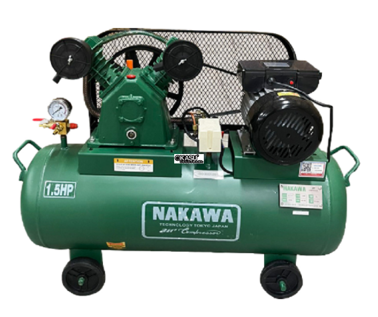 may nen khi day dai 2hp nakawa nk20-120 120l hinh 0
