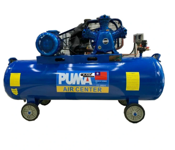 may nen khi day dai 10hp 300l puma w-0.9/8 3 pha hinh 0