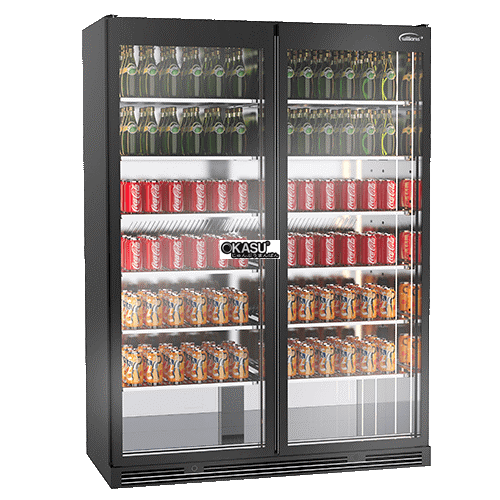 tu mat 2 canh kinh williams dbc-200 hinh 0