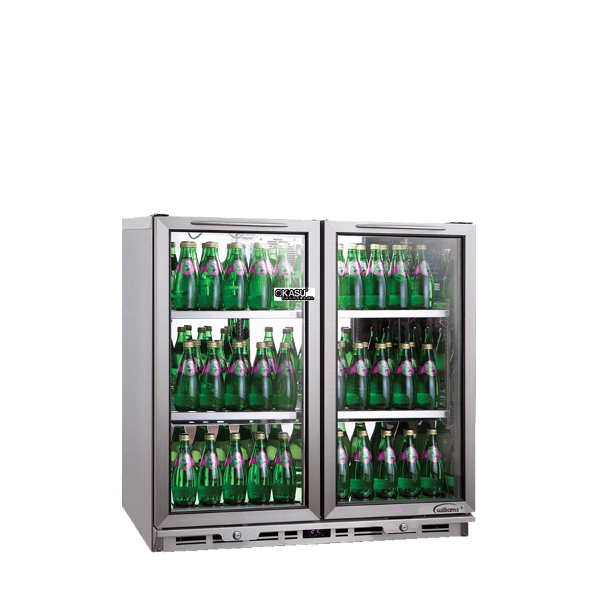 tu mat minibar 2 canh williams bc2ss-u  hinh 0