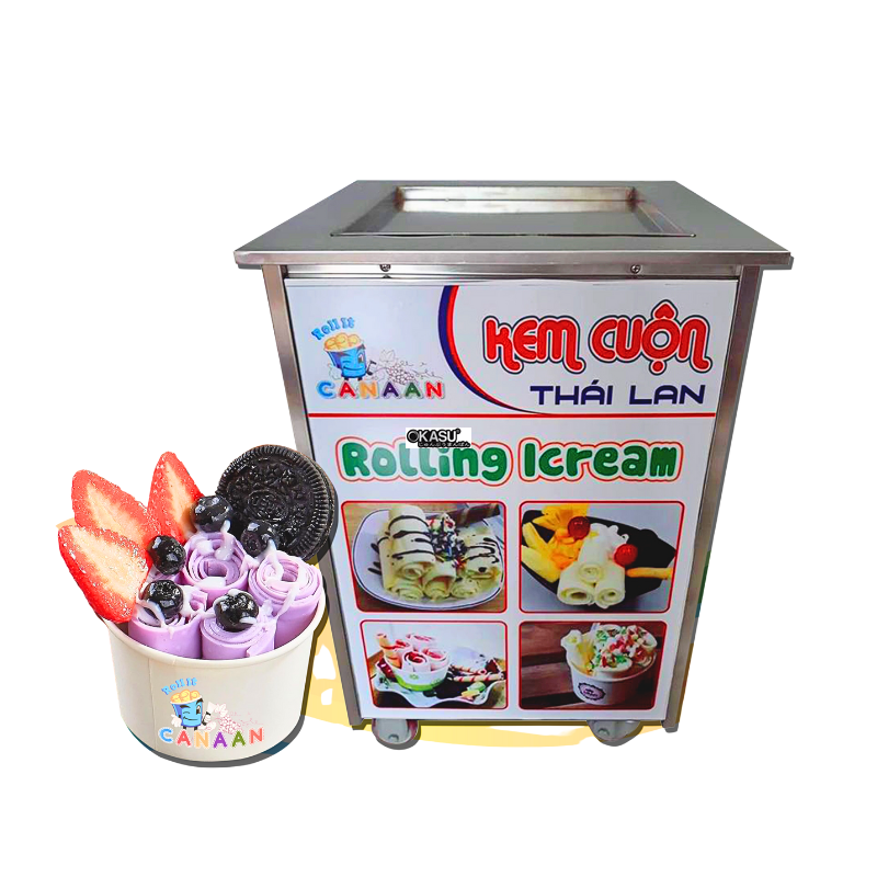 may lam kem cuon chao don 37cm canaan  hinh 0