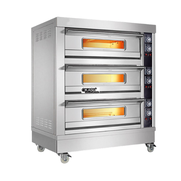 lo nuong dien 3 tang 6 khay wfc-306d hinh 0