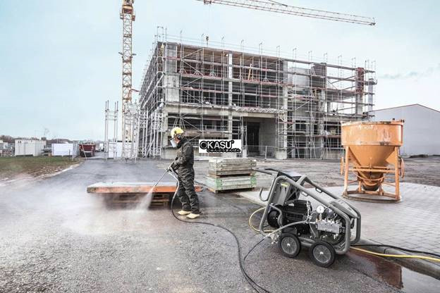 may phun rua ap luc sieu cao karcher hd 9/100-4 cage classic hinh 0