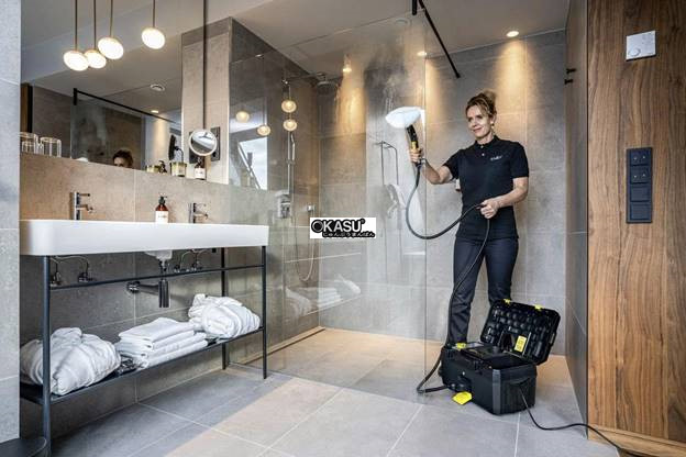 may lam sach bang hoi nuoc karcher sg 4/2 classic anniversary edition hinh 0