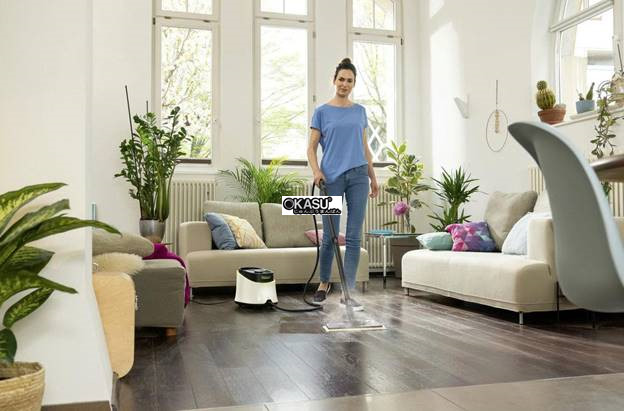 may lam sach bang hoi nuoc karcher sc 3 deluxe hinh 0