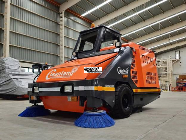 xe quet hut bui rac cleanland gl-shakti-009 premium hinh 0