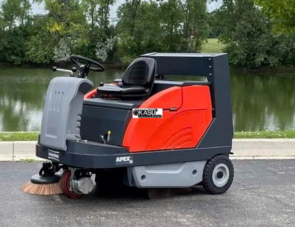xe quet rac hut bui cong nghiep powerboss apex 58 hinh 0