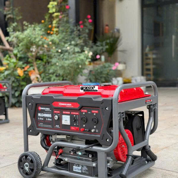 may phat dien chay xang 3,5kw tomikama 4900s hinh 0