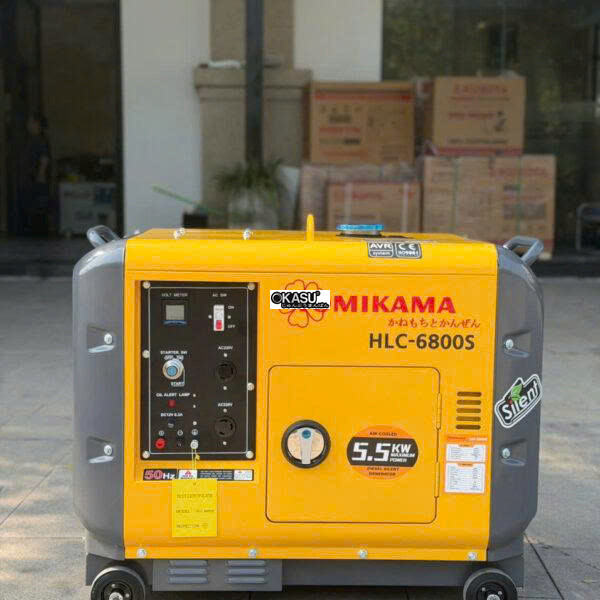 may phat dien chay dau 5,5kw tomikama 6800s hinh 0