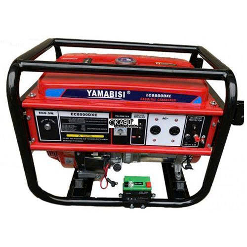 may phat dien chay xang 6kw yamabisi ec8000dxe hinh 0