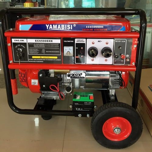 may phat dien chay xang 5kw yamabisi ec6500dxe hinh 0