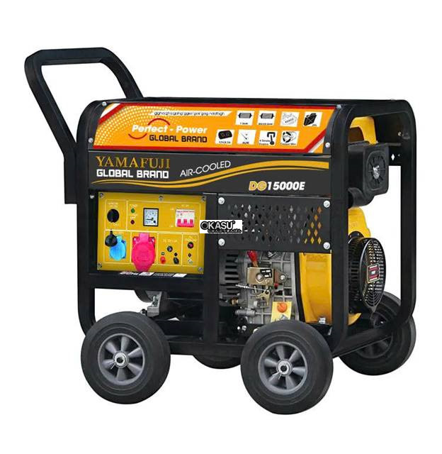 may phat dien diesel yamafuji dg-15000e (11kw) (1 pha va 3 pha) hinh 0