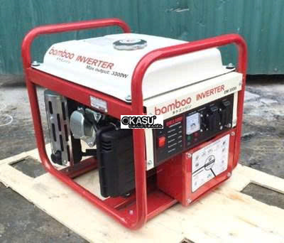 may phat dien bamboo bmb 3300w xang inverter hinh 0