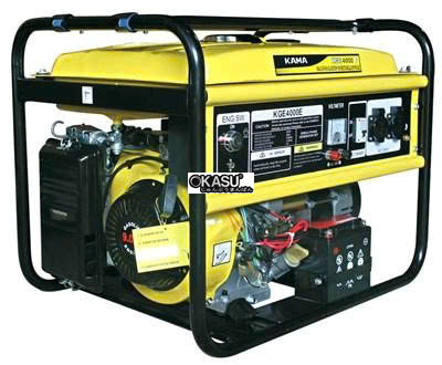 may phat dien xang kama kge-4000e hinh 0