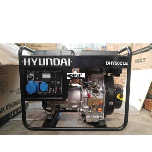 may phat dien chay dau hyundai dhy 50cle (4.2-4.6kw) hinh 0