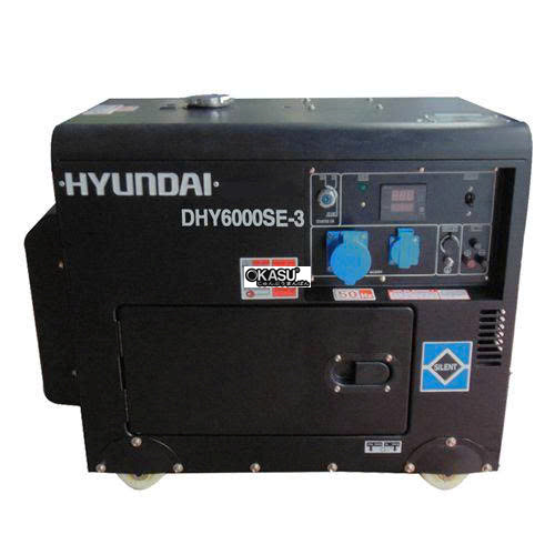 may phat dien diesel 3 pha hyundai dhy 6000se-3 hinh 0