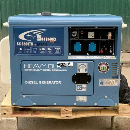 may phat dien 5kw shinko sk6500se chong on hinh 0