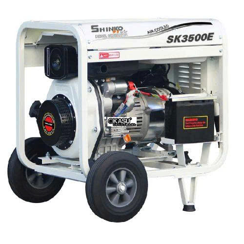 may phat dien chay dau 3kw shinko sk3500e hinh 0