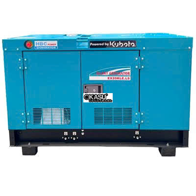 may phat dien 20kva kubota kibii ex20kle.ls hinh 0