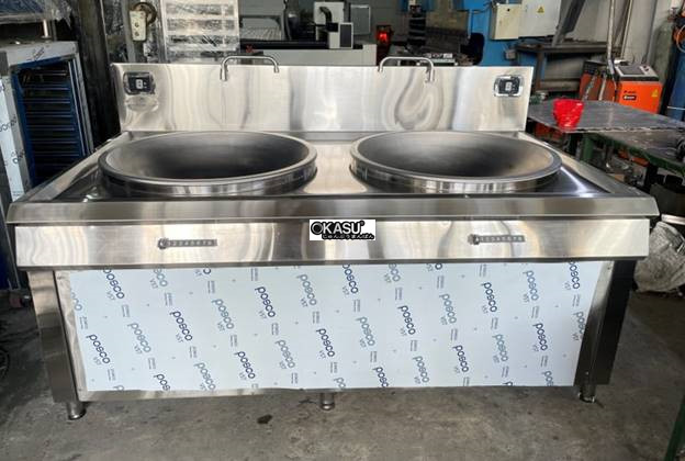 bep tu doi chao lom lien 30kw okasu oks-302ll hinh 0