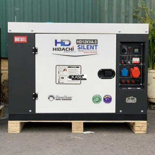 may phat dien chay dau 12kva hidachi hd12kva-3 hinh 0
