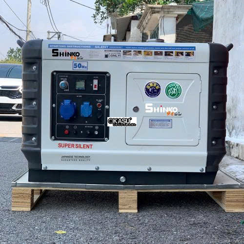 may phat dien 8kw shinko sk11000dt (sieu chong on) hinh 0