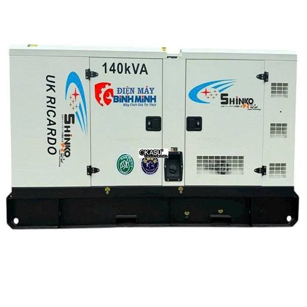 may phat dien chay dau 140kva shinko sk-gf112a hinh 0