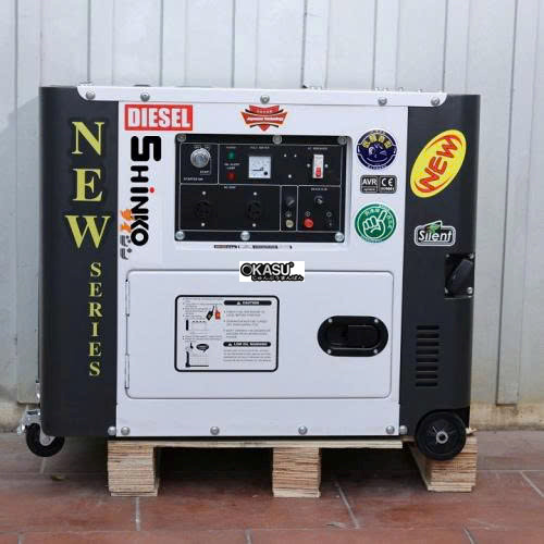 may phat dien chay dau 6kw shinko sk9600ev hinh 0